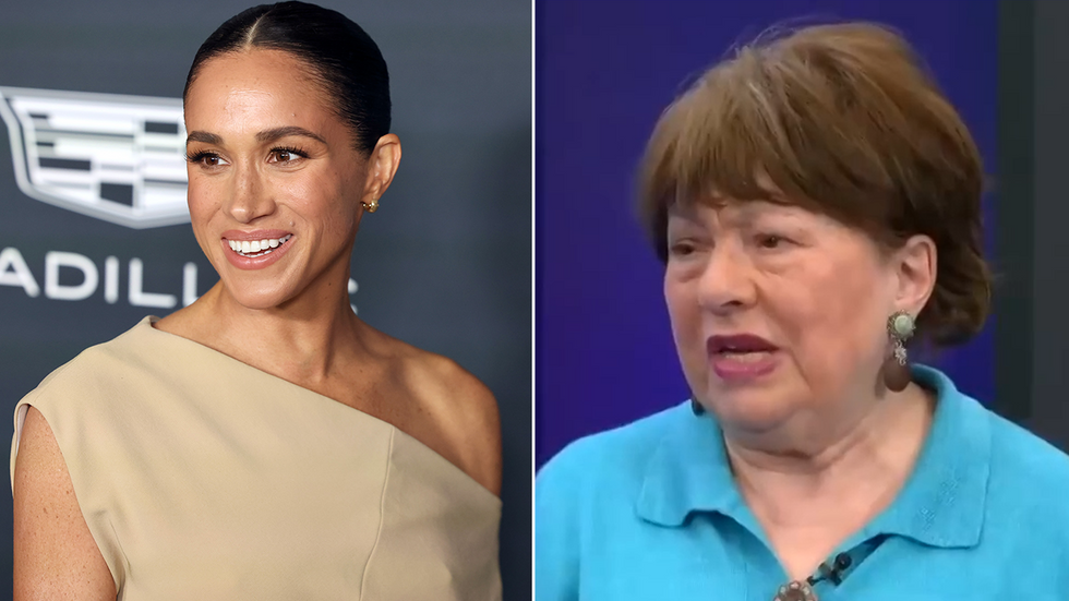 Meghan Markle and Angela Levin