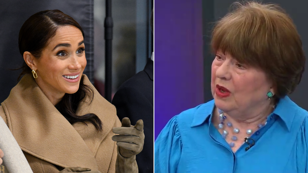 Meghan Markle and Angela Levin