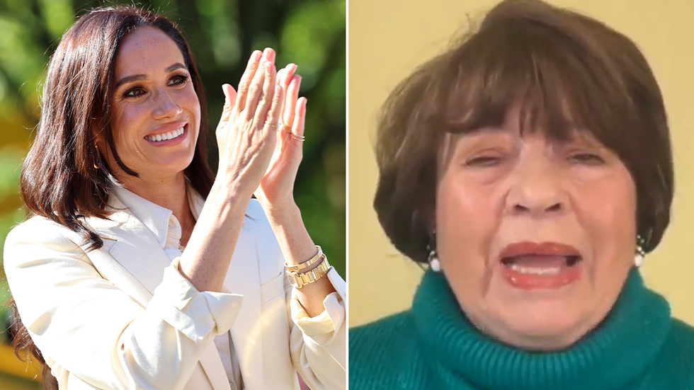 Meghan Markle and Angela Levin