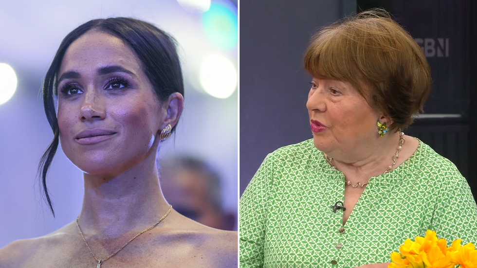 Meghan Markle and Angela Levin