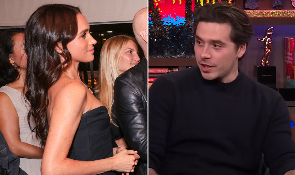 Meghan Markle and Brooklyn Beckham