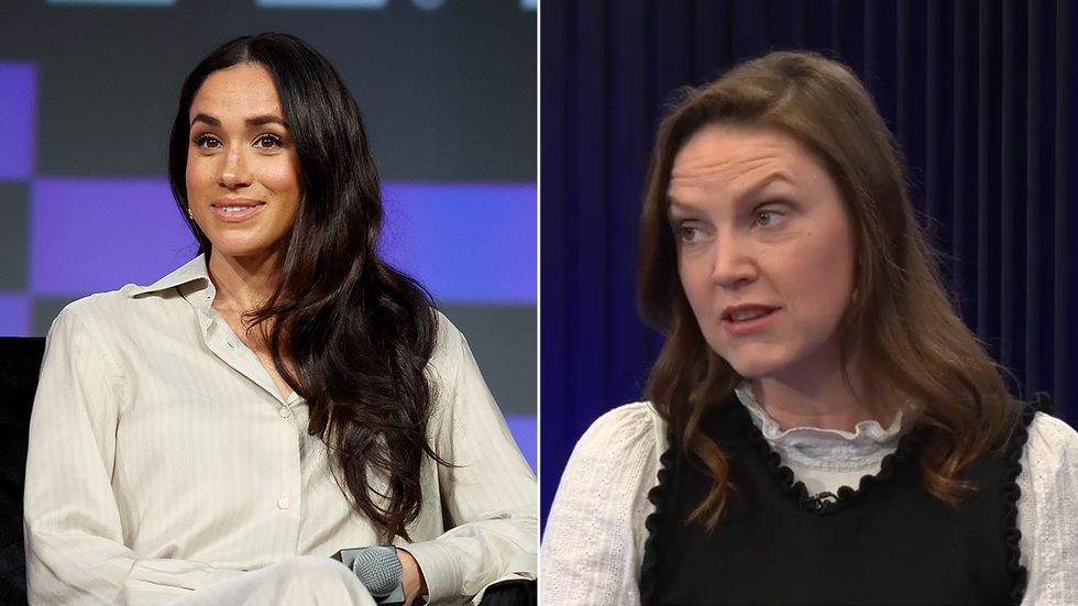 Meghan Markle and Charlotte Griffiths