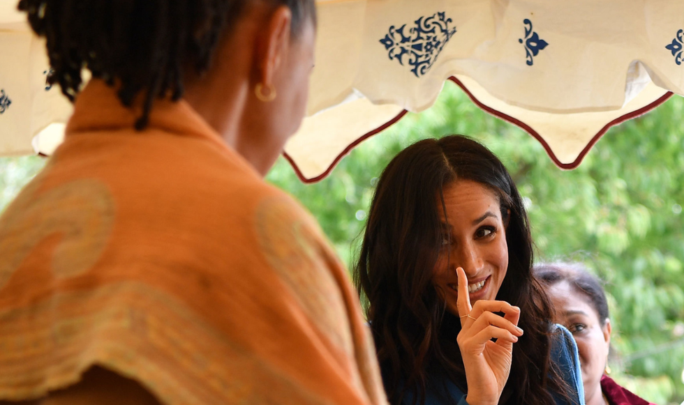 Meghan Markle and Doria Ragland