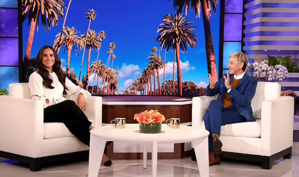 Meghan Markle and Ellen DeGeneres