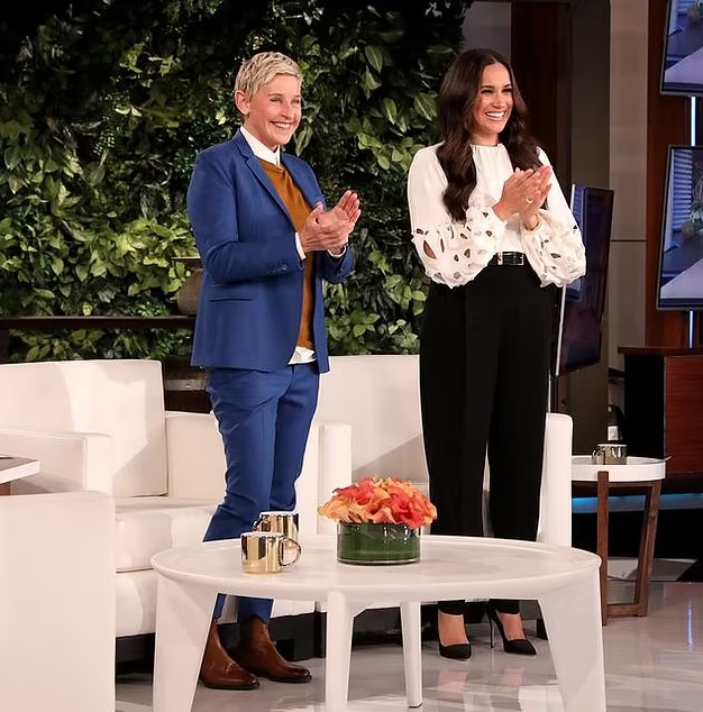 Meghan Markle and Ellen DeGeneres