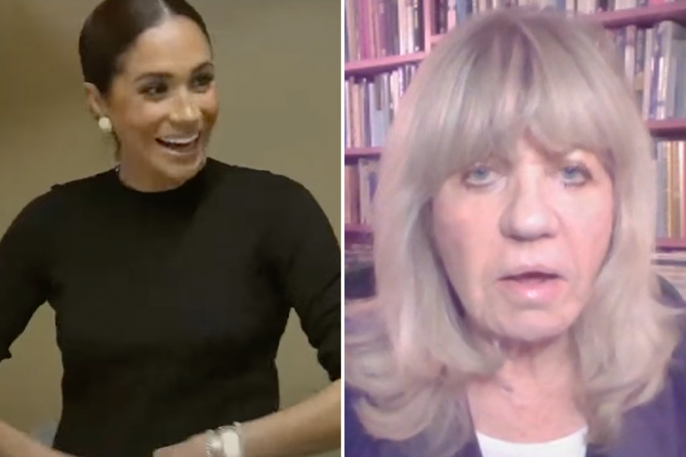 Meghan Markle and Ingrid Seward