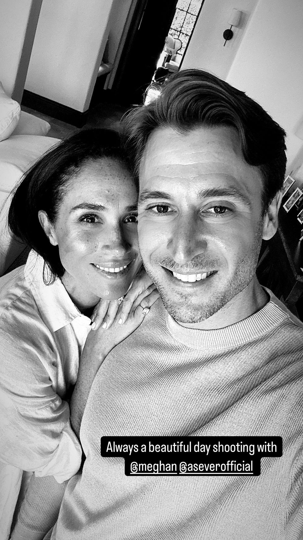 Meghan Markle and Jake Rosenberg