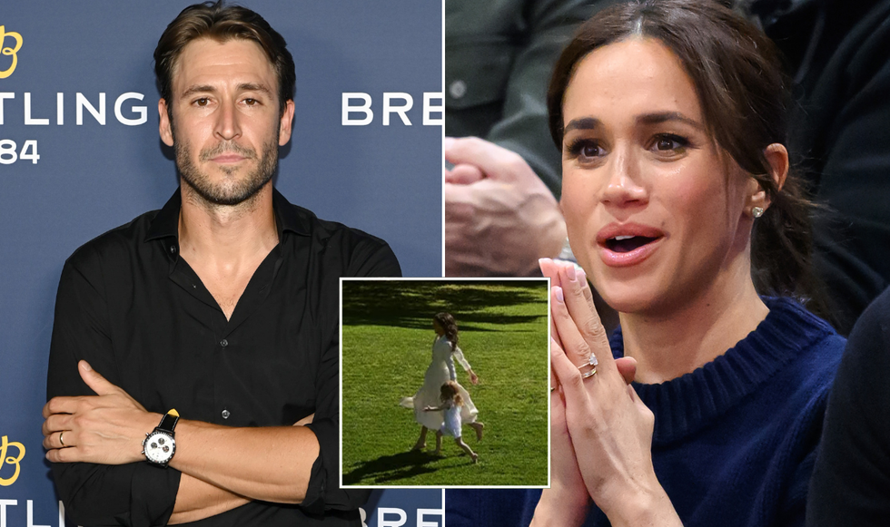 Meghan Markle and Jake Rosenberg