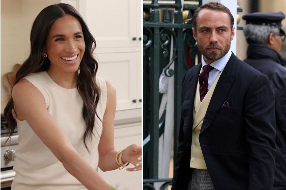 Meghan Markle and James Middleton
