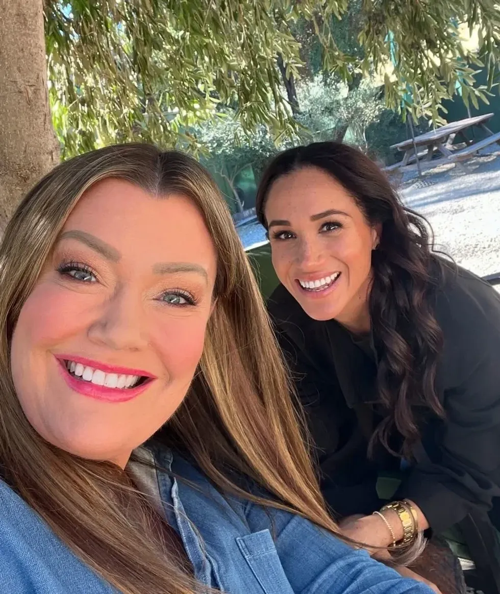 Meghan Markle and Jamie Kern Lima