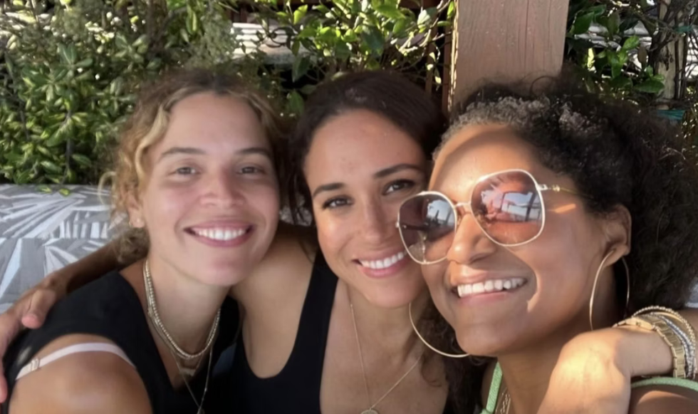 Meghan Markle and Kadi Lee