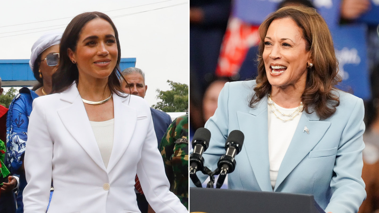 Meghan Markle and Kamala Harris