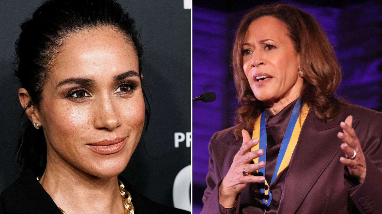 Meghan Markle and Kamala Harris