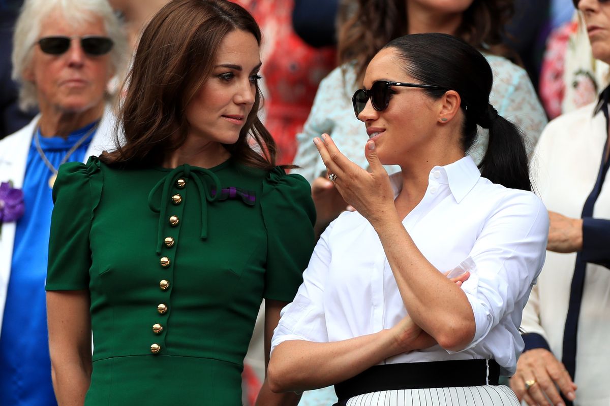 Meghan Markle and Kate Middleton