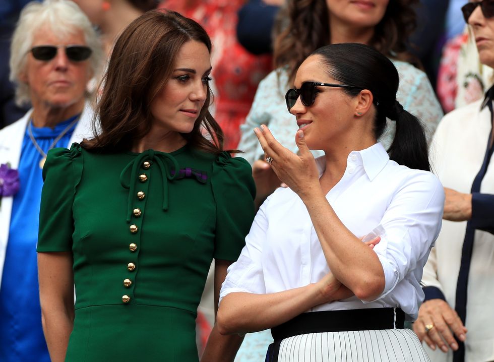 Meghan Markle and Kate Middleton