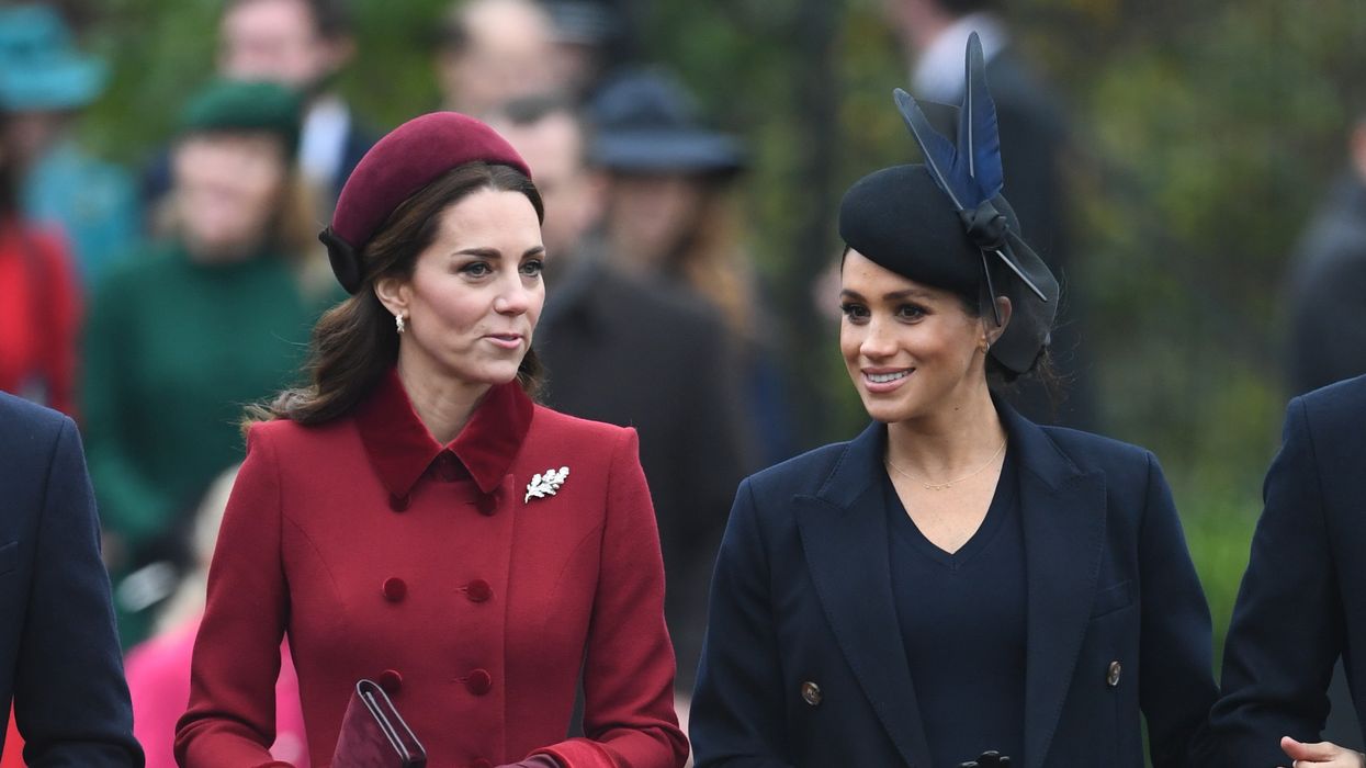 Meghan Markle and Kate Middleton