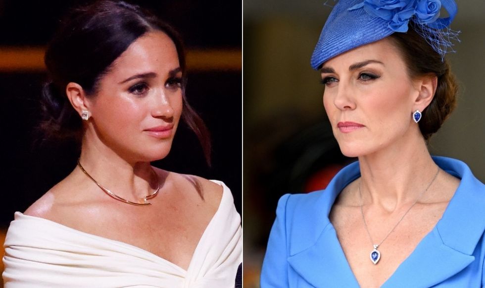 Meghan Markle and Kate Middleton