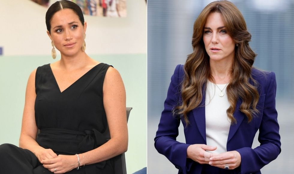 Meghan Markle and Kate Middleton