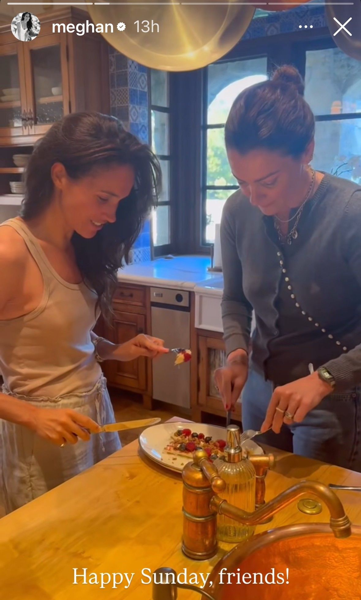 Meghan Markle and Kelly McKee Zajfen