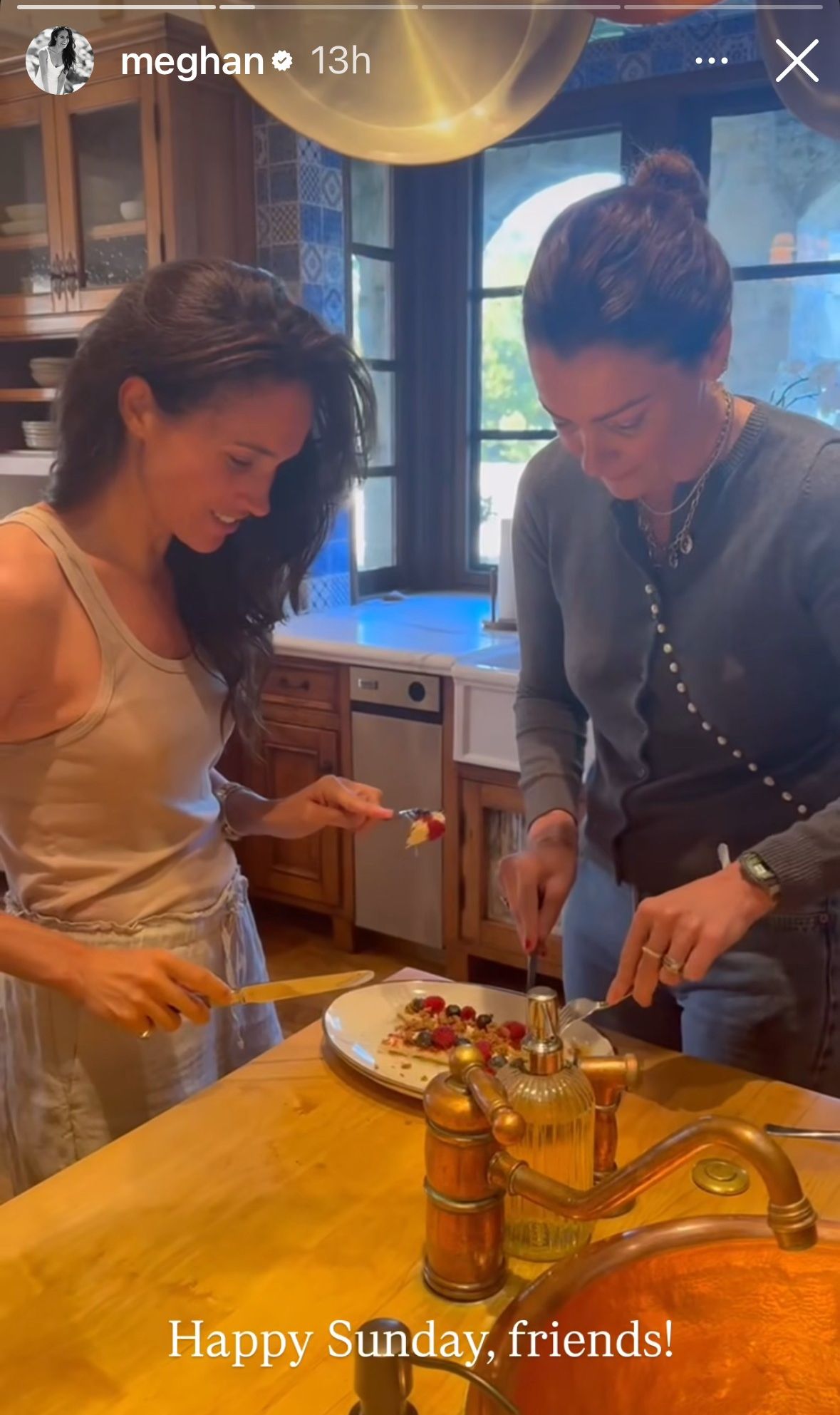 Meghan Markle and Kelly McKee Zajfen