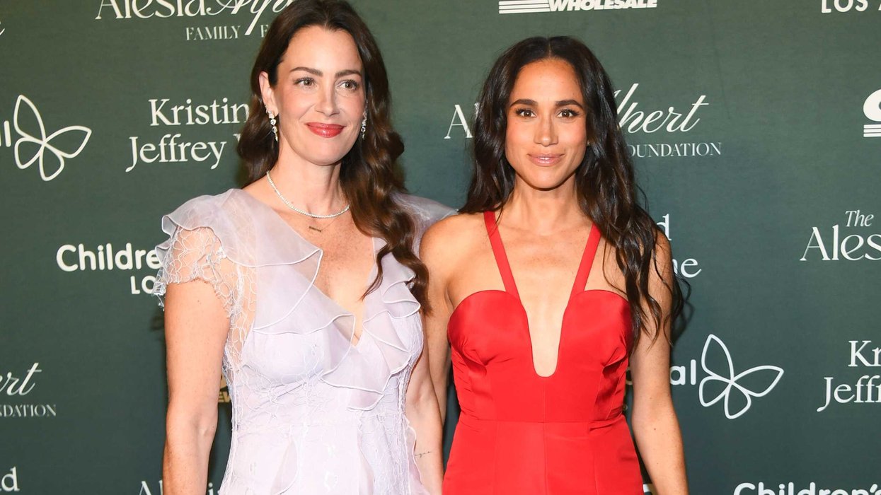 Meghan Markle and Kelly McKee Zajfen