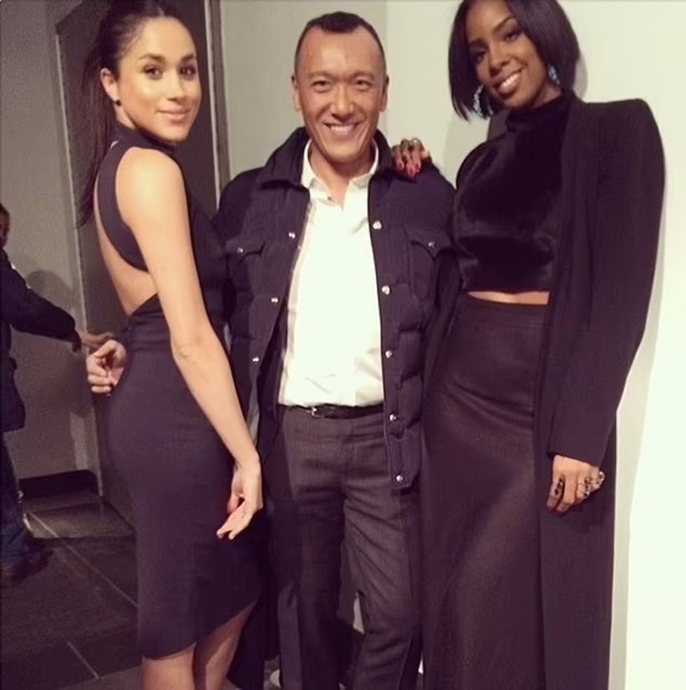 Meghan Markle and Kelly Rowland