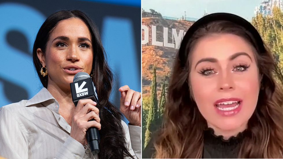 Meghan Markle and Kinsey Schofield