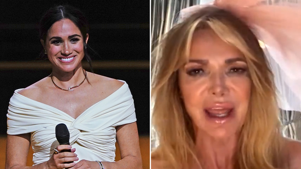 Meghan Markle and Lizzie Cundy