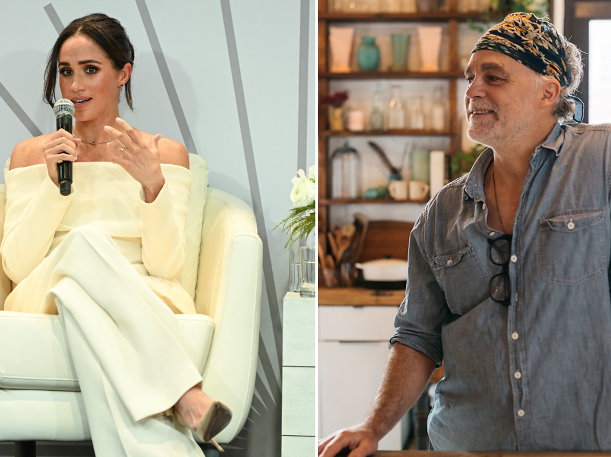 Meghan Markle and Mark Kolski