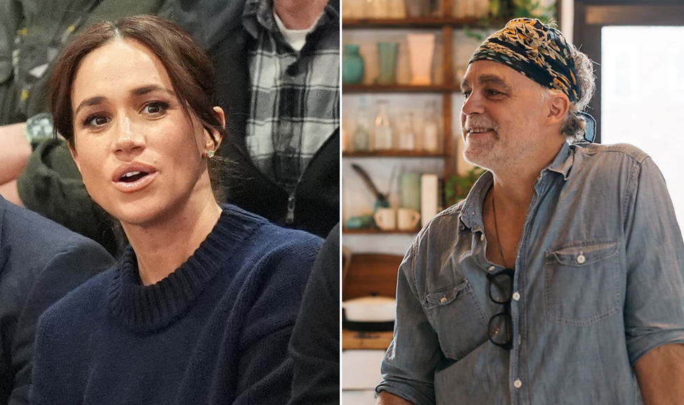 Meghan Markle and Mark Kolski