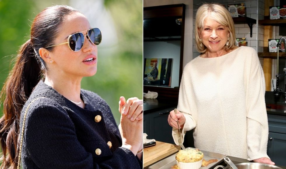 Meghan Markle and Martha Stewart