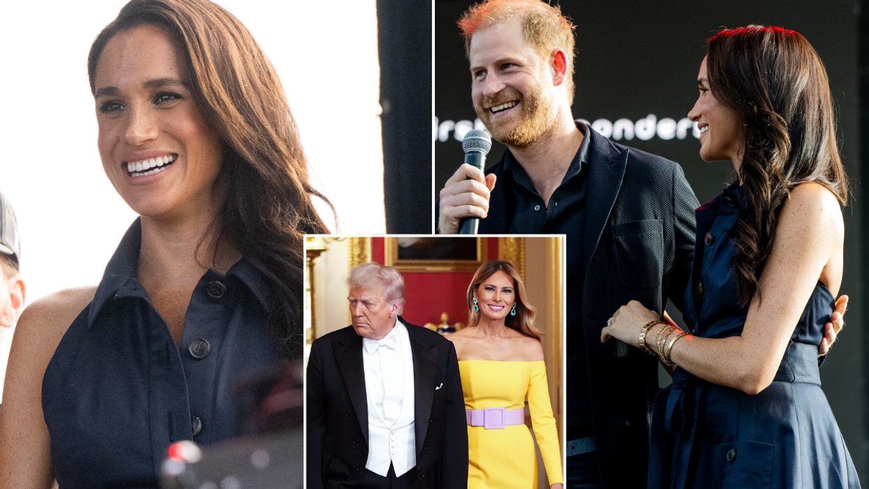 Meghan Markle and Melania Trump