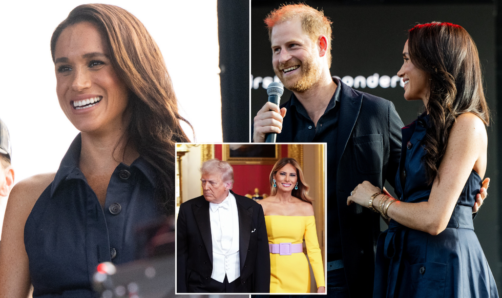 Meghan Markle and Melania Trump