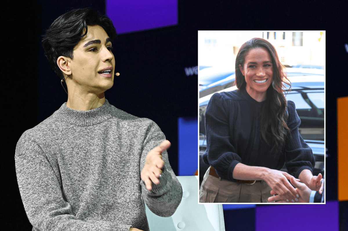 Meghan Markle and Omid Scobie