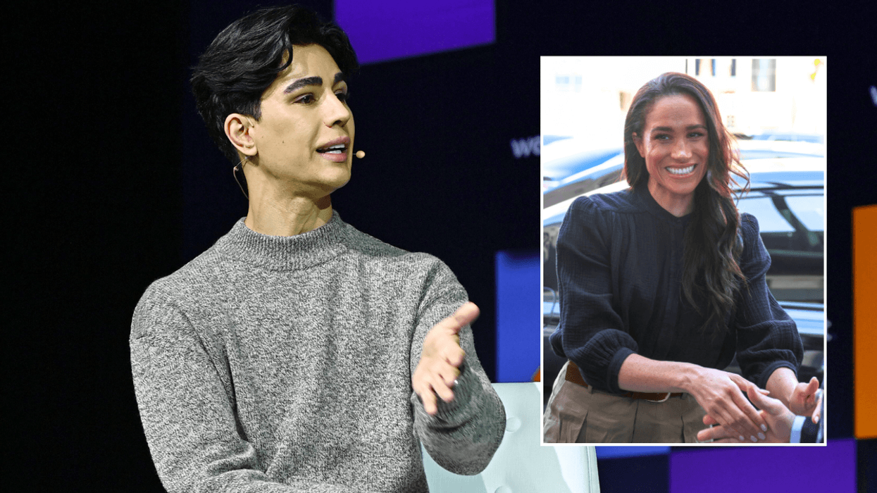 Meghan Markle and Omid Scobie