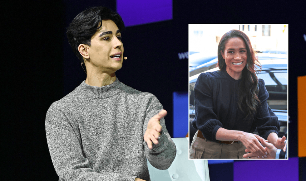 Meghan Markle and Omid Scobie