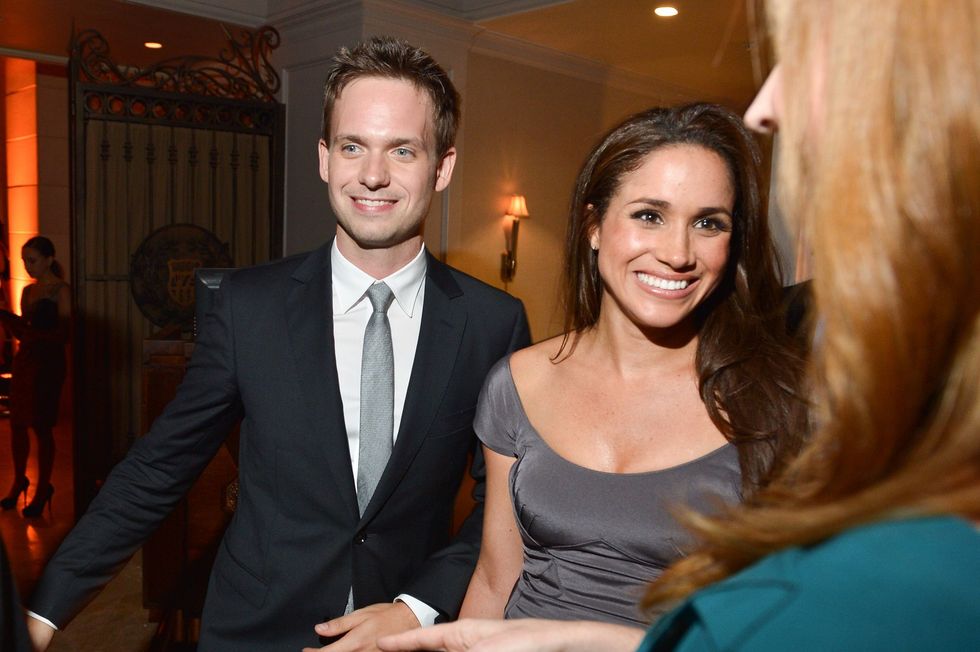 Meghan Markle and Patrick Adams