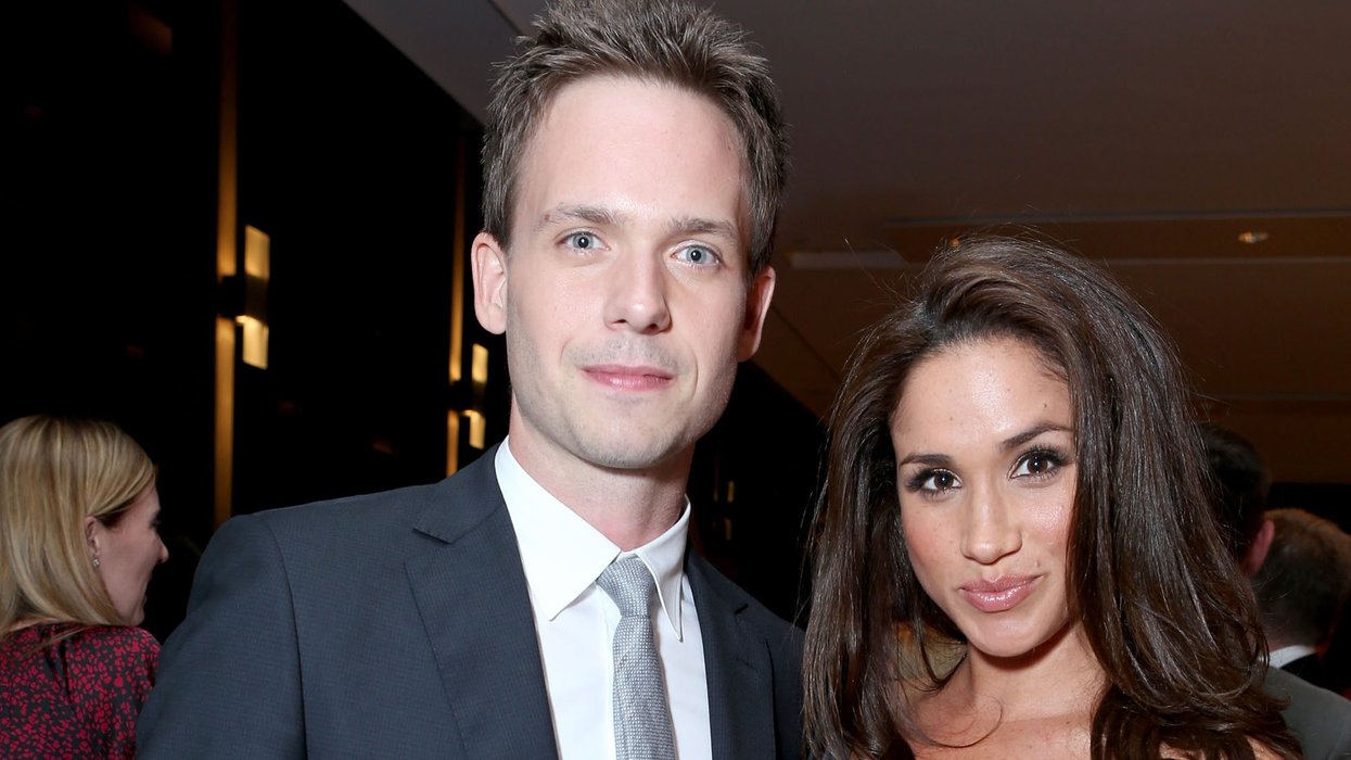 Meghan Markle and Patrick J. Adams