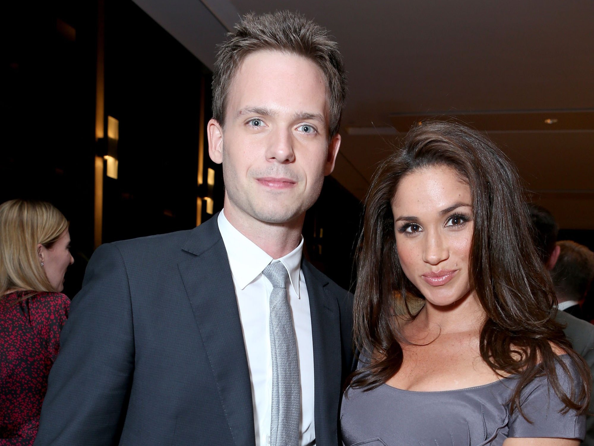 Meghan Markle and Patrick J. Adams