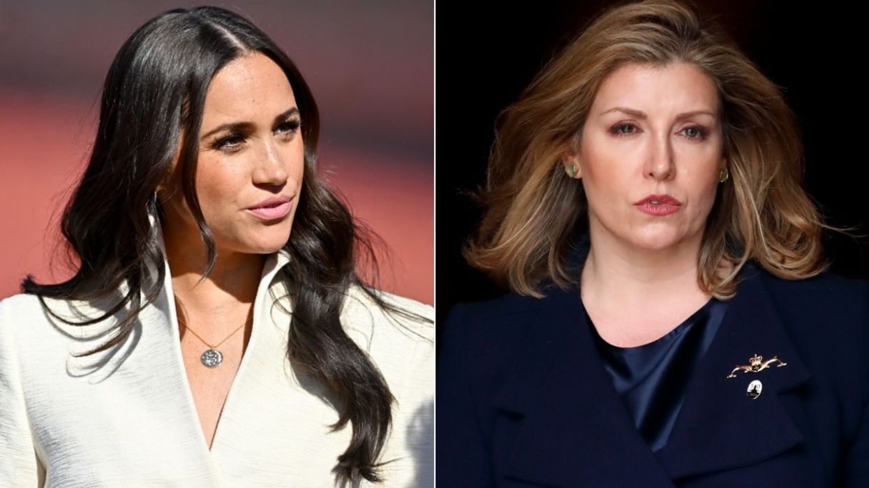 Meghan Markle and Penny Mordaunt