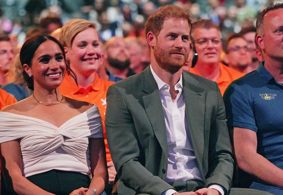 Meghan Markle and Prince Harry at the Invictus Games