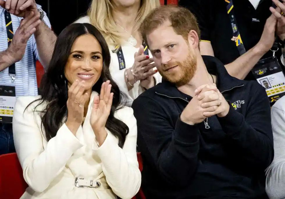Meghan Markle and Prince Harry attend the Invictus Games