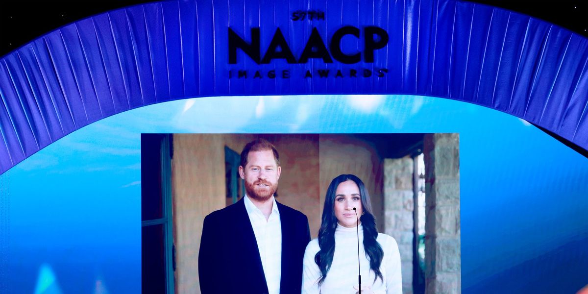 Meghan Markle and Prince Harry make surprise virtual appearance at NAACP Image Awards Meghan Markle and Prince Harry make surprise virtual appearance at NAACP Image Awards