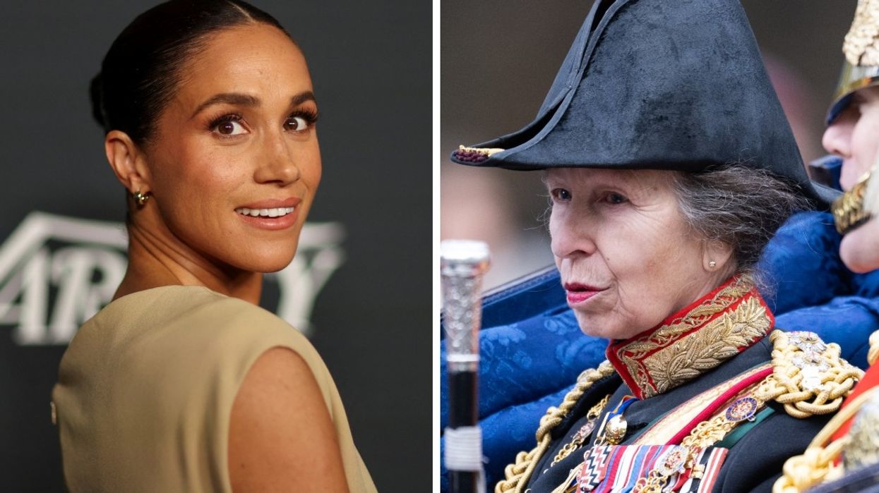 Meghan Markle and Princess Anne