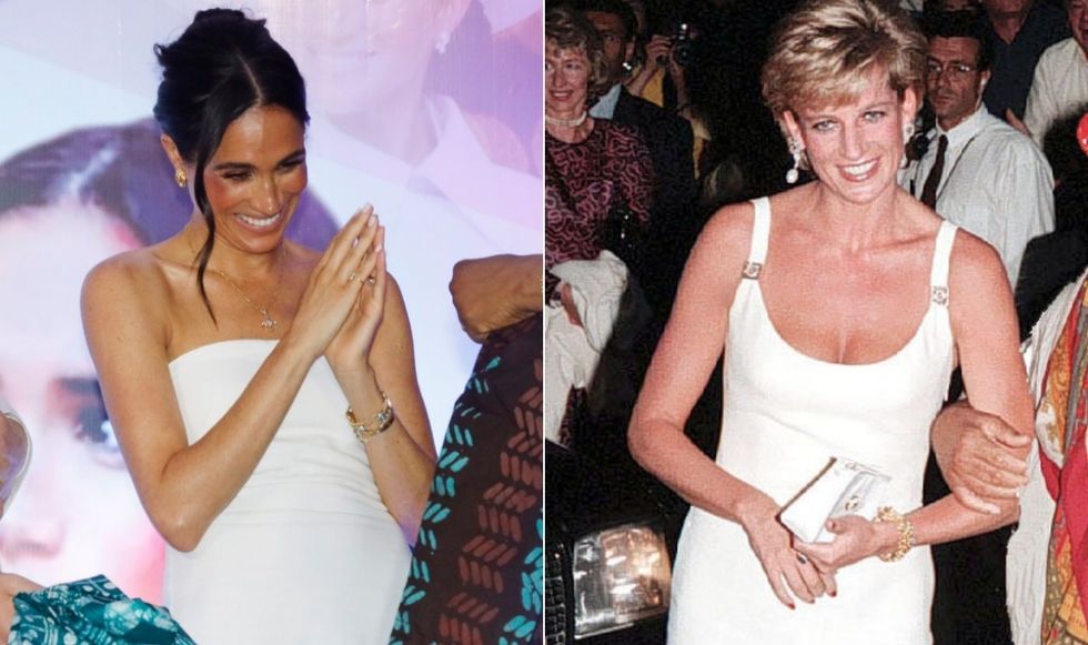 Meghan Markle and Princess Diana