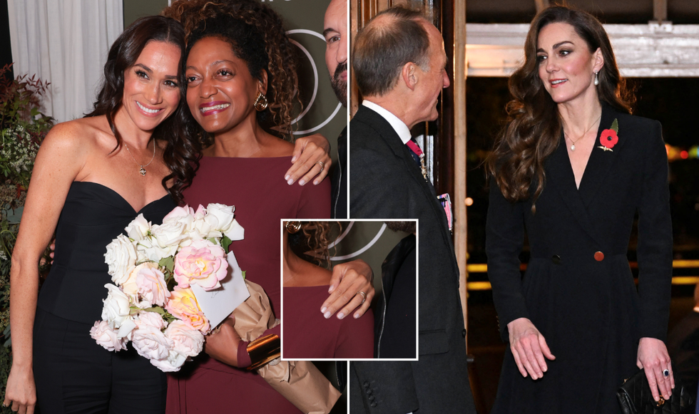 Meghan Markle and Princess Kate