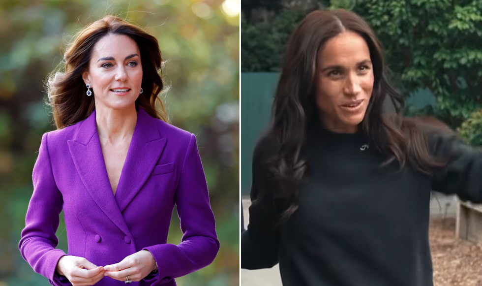 Meghan Markle and Princess Kate