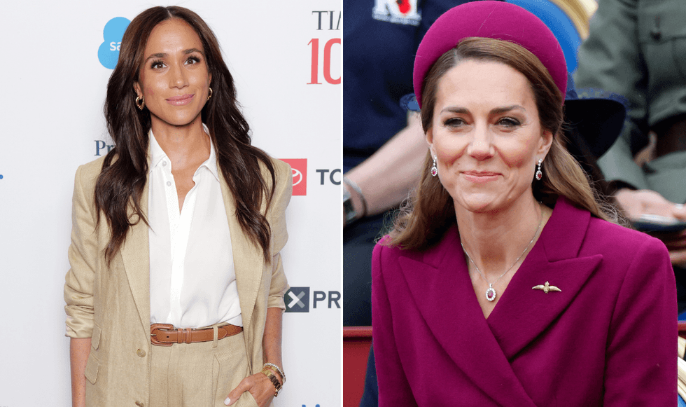 Meghan Markle and Princess Kate