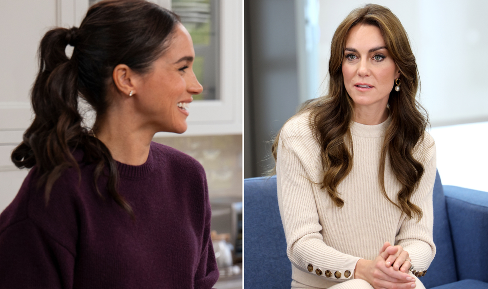 Meghan Markle and Princess Kate