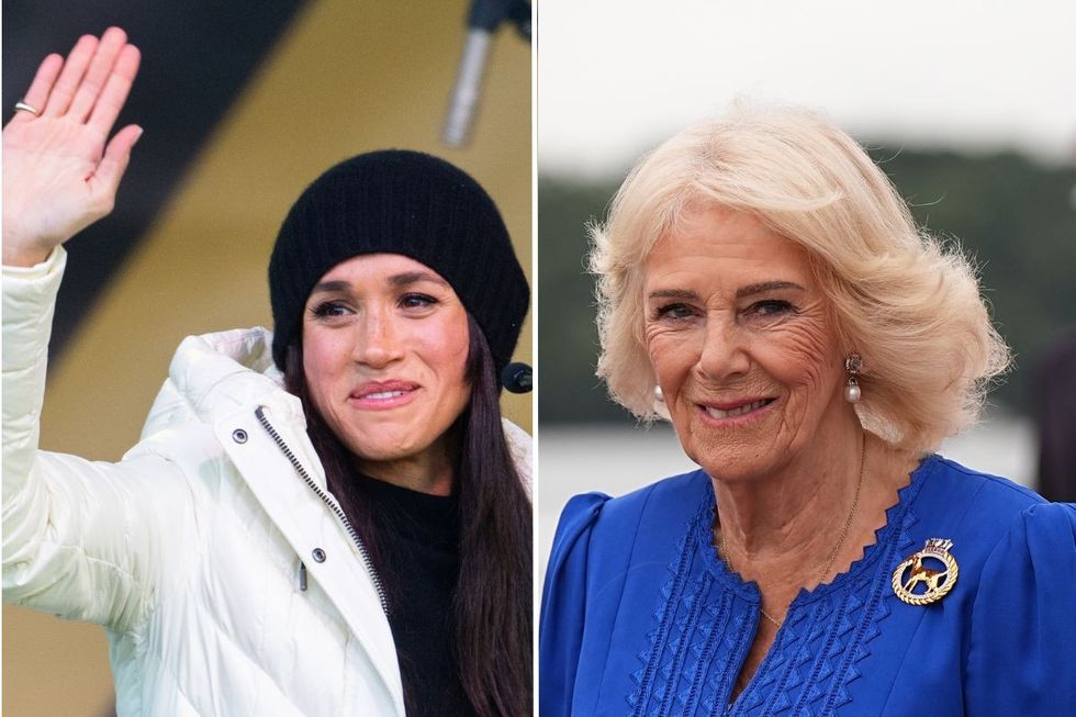 Meghan Markle and Queen Camilla